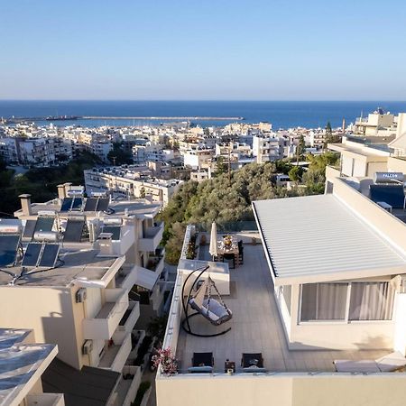 Helen Luxury Holiday House With Sea View Rethymno  Exterior photo